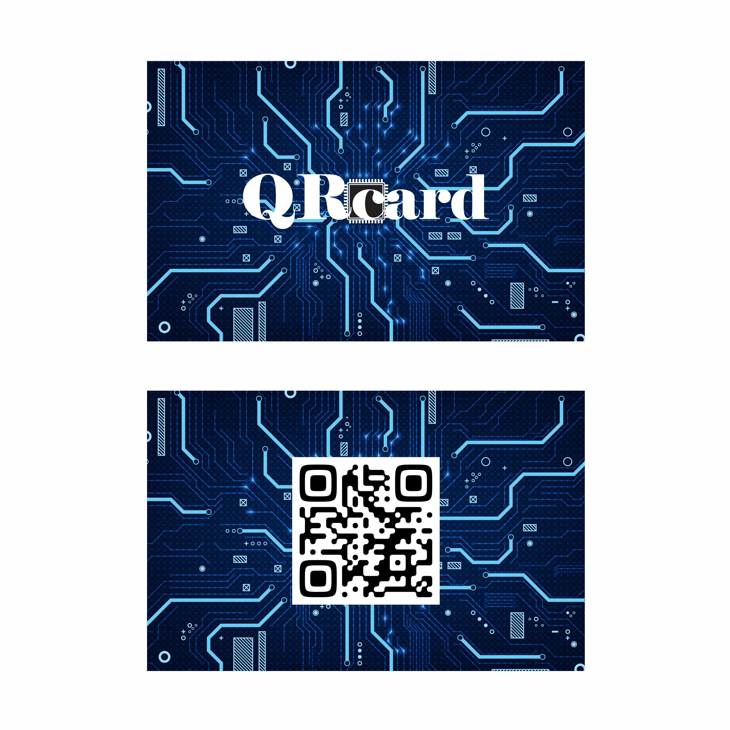 Дизайнерска QR карта с персонализиран линк