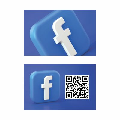 Facebook карта с QR код