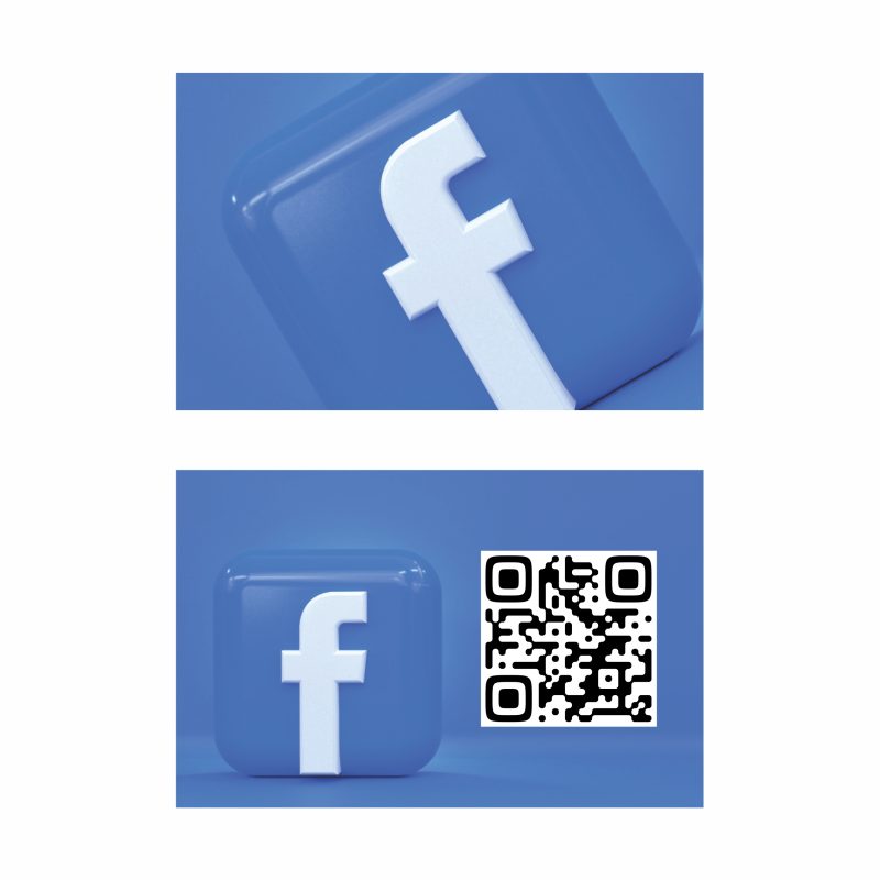 Facebook карта с QR код
