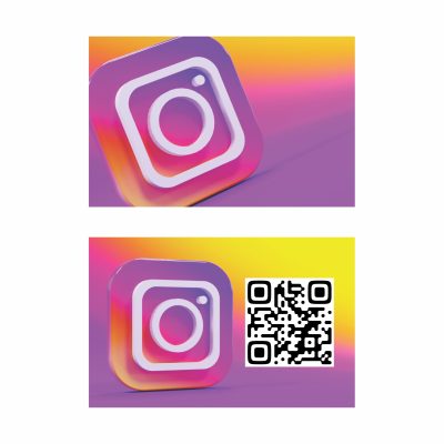 Instagram карта с QR код