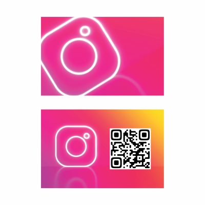 Instagram карта с QR код