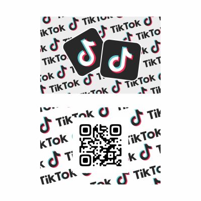 TikTok карта с QR код