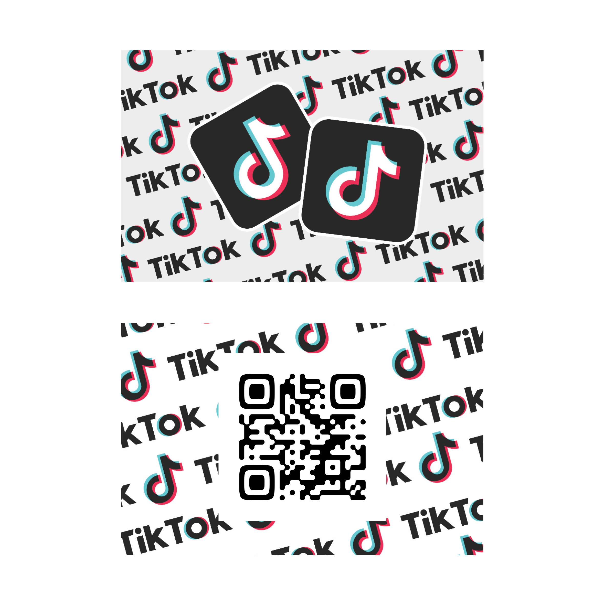 TikTok карта с QR код