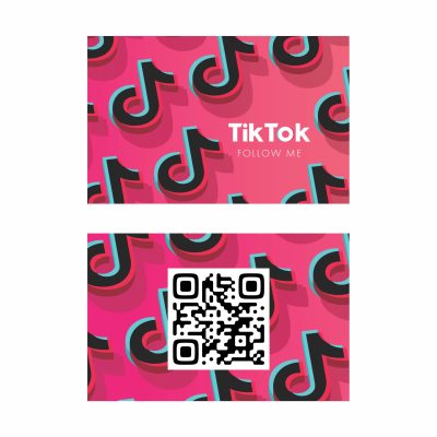 TikTok карта с QR код